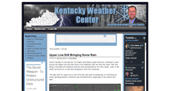 Desktop Screenshot of kyweathercenter.com