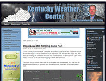 Tablet Screenshot of kyweathercenter.com